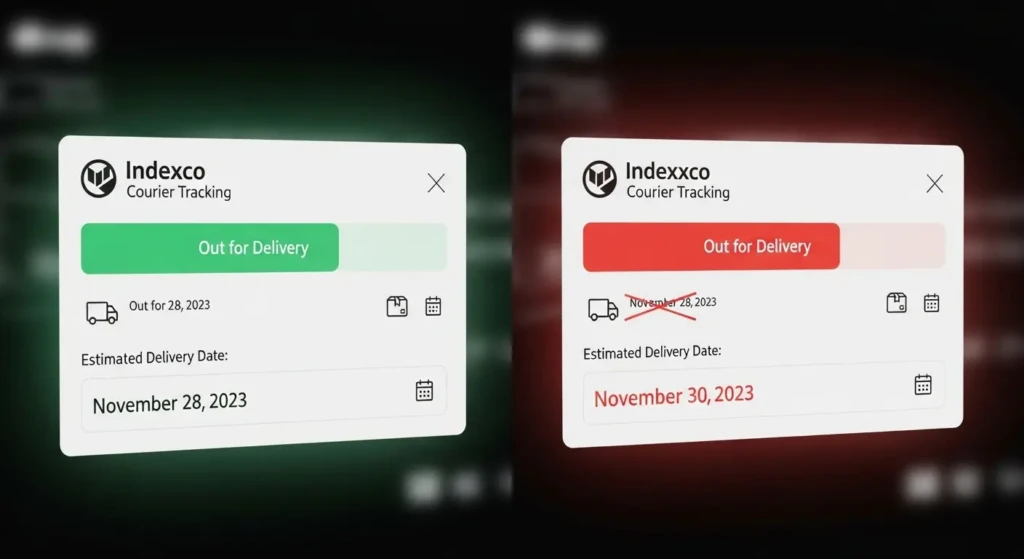 Estimated Delivery Date Changes