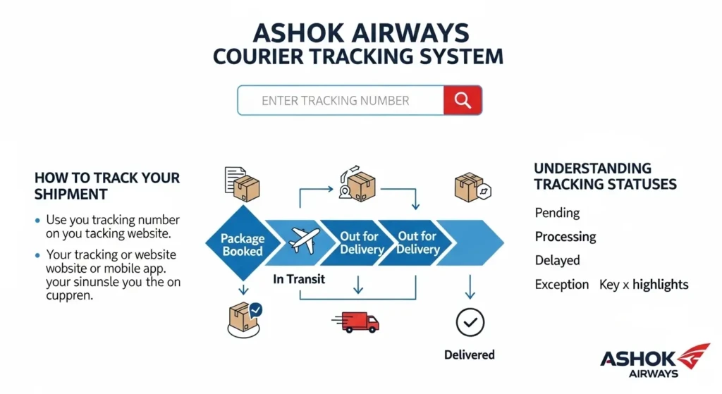 Understanding Ashok Airways Courier Tracking System