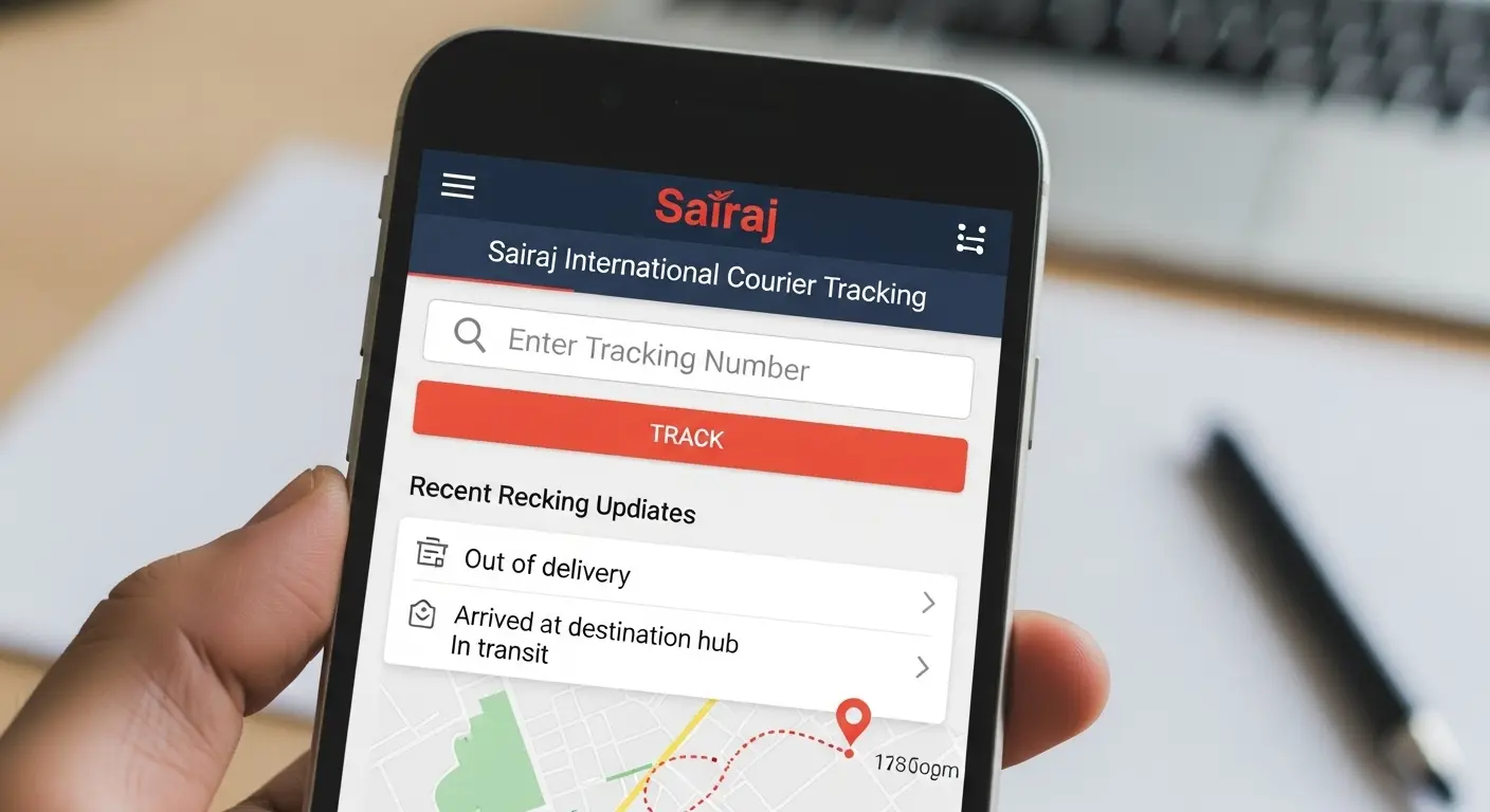 Sairaj International Courier service providing global parcel delivery and real-time shipment tracking