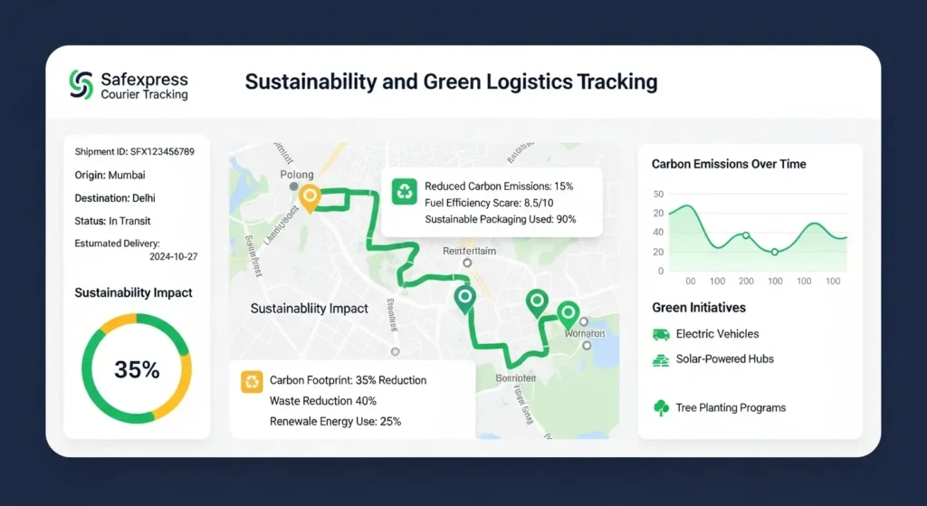 Sustainability and Green Logistics Tracking